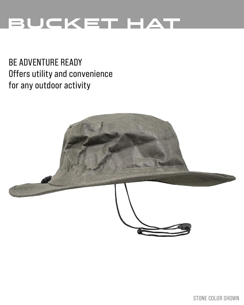 1700 Bucket Hat, Waterproof, Breathable, Sun Protection - Picture 6 of 7